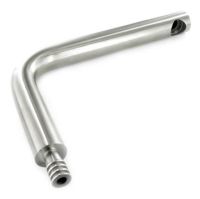 Logo Col de cygne fix� lomis hp acier inoxydable bross� r�vision 00+01 ge 121220