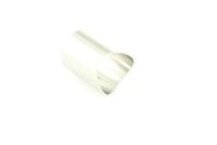 Logo Douille socle filo, finess acier inoxydable bross� 118993