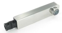 Logo Douchette levos-s acier inoxydable bross aspect brillant, surface mtallique, inox bross aspect br 117796