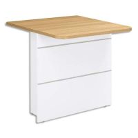 Logo Banque intermdiaire chne sunday - l80 x h74 x p80 cm - gautier 210684