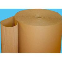 Logo Emballage rouleau de carton ondul cru 350 g/m 14 kg - dimensions l50 x h0,8m, diamtre 60 cm 051970