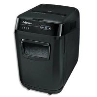 Logo Fellowes destructeur automatis automax 200c, dtruit 200 feuilles, corbeille 32l, scurit p-4 4653 317586