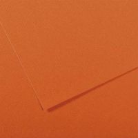Logo Canson manipack de 25 feuilles papier dessin mi-teintes 160g 50x65cm orange 313476