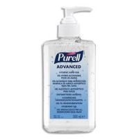 Logo Purell flacon pompe 300 ml gel dsinfectant hydro-alcoolique pour les mains 383449