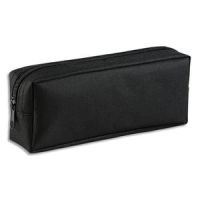 Logo Viquel trousse rectangle solo : 21x8x5cm nylon noir 350278