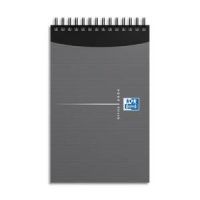 Logo Oxford bloc mmo reliure intgrale non perfor 12,5x20 cm lign 8mm - feuilles dtachables 497548