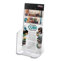 Logo Deflecto porte brochure a4 vertical une case 1/3a4 158295