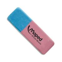 Logo Maped gomme pour gommage de l'encre et du crayon duo-gom grand modle 075117