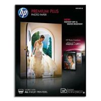 Logo Hp botes 20 feuilles papier photo premium plus 13x18cm, finition brillantcr676a 513312