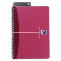 Logo Oxford cahier reliure spirale 21x29,7cm 100 pages lign 7 mm papier 90g couverture polypro oxford of 131336
