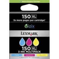 Logo Lexmark multipack jet d'encre 3 couleurs hc 14n1807e 136026
