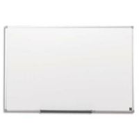 Logo 5 etoiles tableau blanc laqu magntique, cadre aluminium, format : l60 x h45 cm 907878