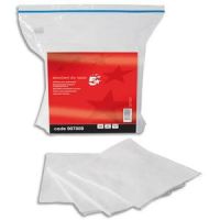 Logo 5 etoiles bote de 50 chiffons absorbants non pelucheux 195 x 145 mm 20450005 907859