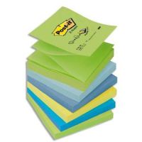 Logo Post-it lot de 6 recharges z-notes 100 feuilles 7,6 x 7,6 cm coloris r�ve 142471