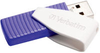 Logo Verbatim cl usb 2.0 swivel 64go violette 49816 226840