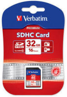 Logo Verbatim carte sdhc 32go premium class 10 49192 / 43963 138977