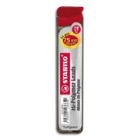 Logo Stabilo etui distributeur avec bec verseur de 24 mines 0,7 mm hb 404359