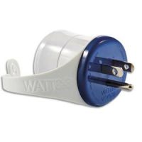 Logo Watt & co adaptateur de voyage france vers pays etats-unis, brsil, canada..125vac 15a +range cble  319585