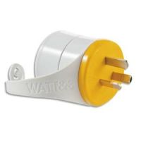 Logo Watt & co adaptateur de voyage france vers pays au standard chine australie 250vac 10a + range cble 319582