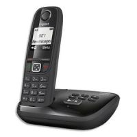 Logo Gigaset tlphone sans fil avec rpondeur as405a noir 406573