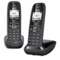 Logo Gigaset tlphone sans fil as405 noir duo 406547