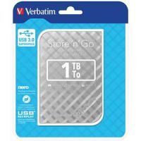 Logo Verbatim disque dur 2,5 usb 3.0 store'n'go style 1to gris 53197 706205