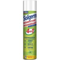 Logo Soligerm arosol de 750 ml soligerm 4 en 1 dsinfectant dsodorisant pour air et surfaces parfum men 279372