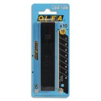 Logo Olfa etui de 10 lames pour cutter olfa l1/green, lame de 18mm lbb-10b 300058