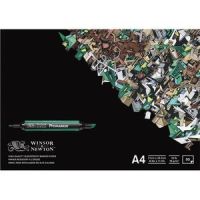 Logo Winsor & newton bloc de 50 feuilles de papier bleedproof a4 75g. papier spcifique pour promarker 274398
