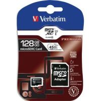 Logo Verbatim carte microsdxc 128go+adaptateur class 10/u1 44085 283551