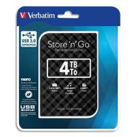 Logo Verbatim disque dur 2,5'' usb 3.0 style noir 4to 53223 385380