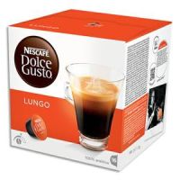 Logo Dolce gusto bote de 16 capsules lungo de pur arabica moulu 112g 386436