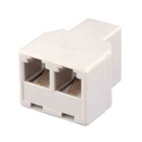 Logo Adaptateur rj11 6p4c femelle / femelle / femelle 3098