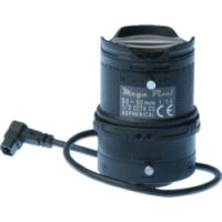 Logo Objectif cs mount varifocal 5-50mm megapixel dc iris day/night / pour axis211m 5502-221