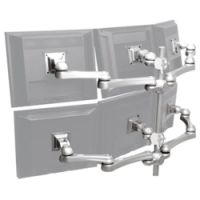 Logo Support de bureau pour 6 �crans la 528-1 travers. 30466