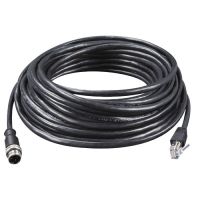 Logo Cble m12 4 contacts d-coding vers rj-45 10m cbm12-10