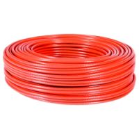 Logo Rouleau 100m c�ble multibrins cat 5e f/utp rouge c5srr100m