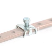 Logo Support barre isolation terre, 2 pcs pour baie re etn-ebim