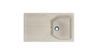 Logo Evier calypso - cog611 fragranit+ caf� cr�me
