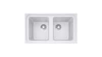 Logo Evier impact - img 620 fragranit+ blanc artic