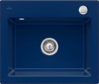 Logo Villeroy & boch - subway s flat - cuve � fleur villeroy & boch 1 bac coloris midnight ev3309 2f 26