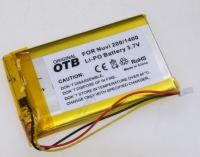 Logo 3,7v-1250mah li-polymer naviakku garmin d568228