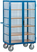 Logo Fetra chariot � �tag�res grillag�, (l)1.000 x (p)680 mm 11640165