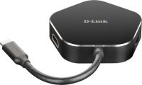 Logo Hub usb-c 4-en-1 hdmi et chargement 60w dub-m420