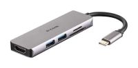 Logo Hub usb-c 5-en-1 lecteur de cartes  sd/micro sd hdmi dub-m530