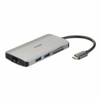 Logo Hub usb-c 8-en-1 lecteur de carte  sd/ micro sd hdmi dubm810