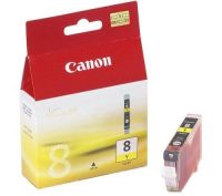 Logo Encre jaune canon cli-8y pour ip4200/5200/6600/mp500/80 189026