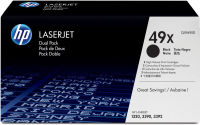 Logo Toner noir hp q5949x pk2 pour hp lj 1320/3390/3392 331823