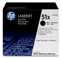 Logo Dual pack black  hp 51x pour lj p3005/m3035mfp/m3027mf 453191
