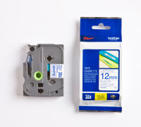 Logo Ruban 12mm bleu/blanc brother pour ptouch cdt 5 711183